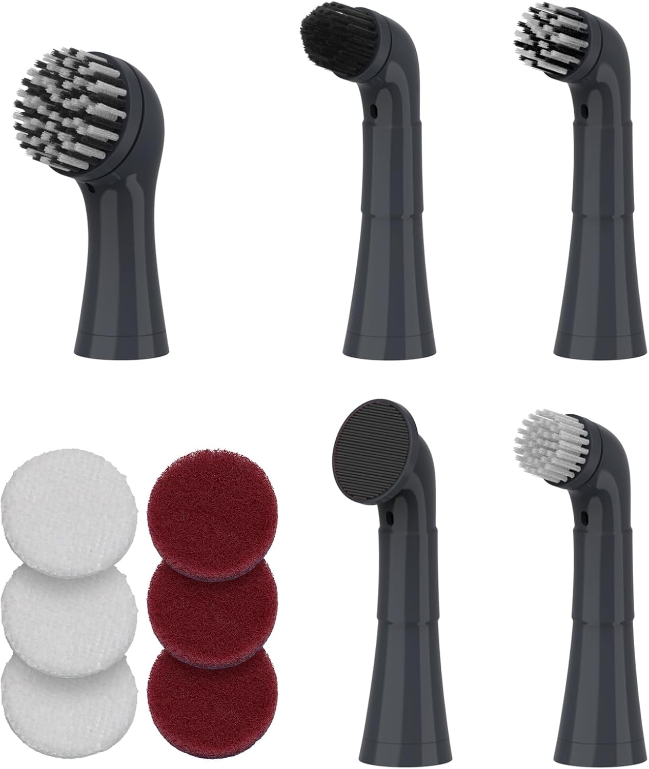 Set 5 Cabezales Cepillo Limpieza y 6 Almohadillas