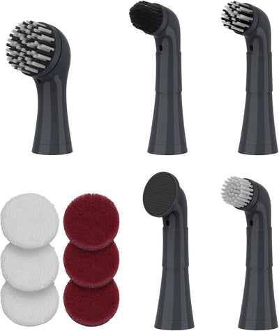 Set 5 Cabezales Cepillo Limpieza y 6 Almohadillas