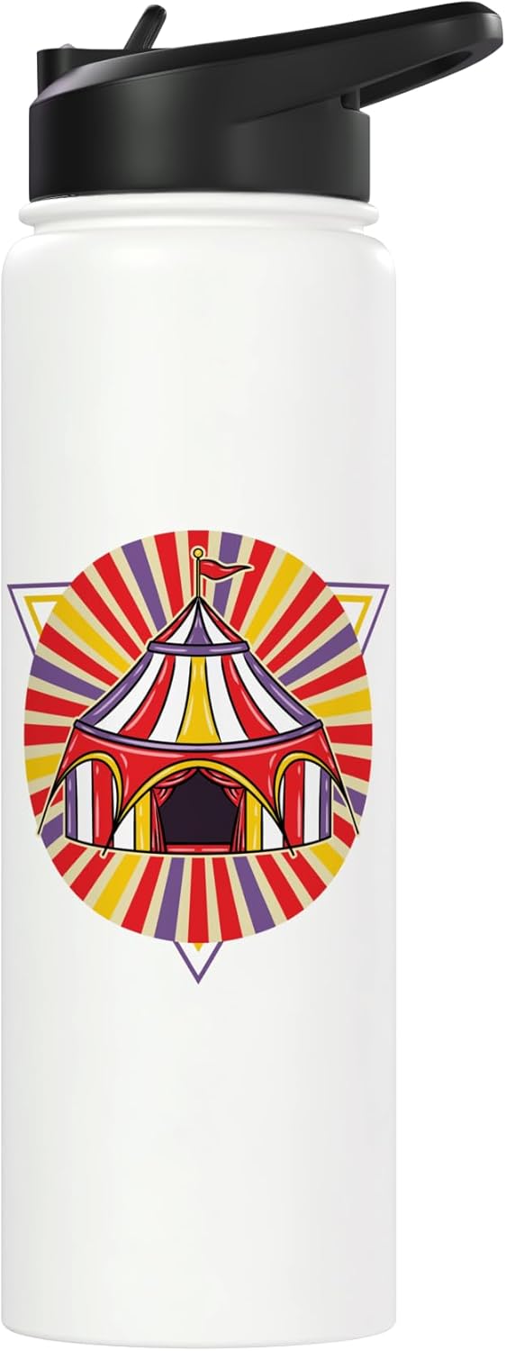 Botella de agua vintage de acero inoxidable insulated