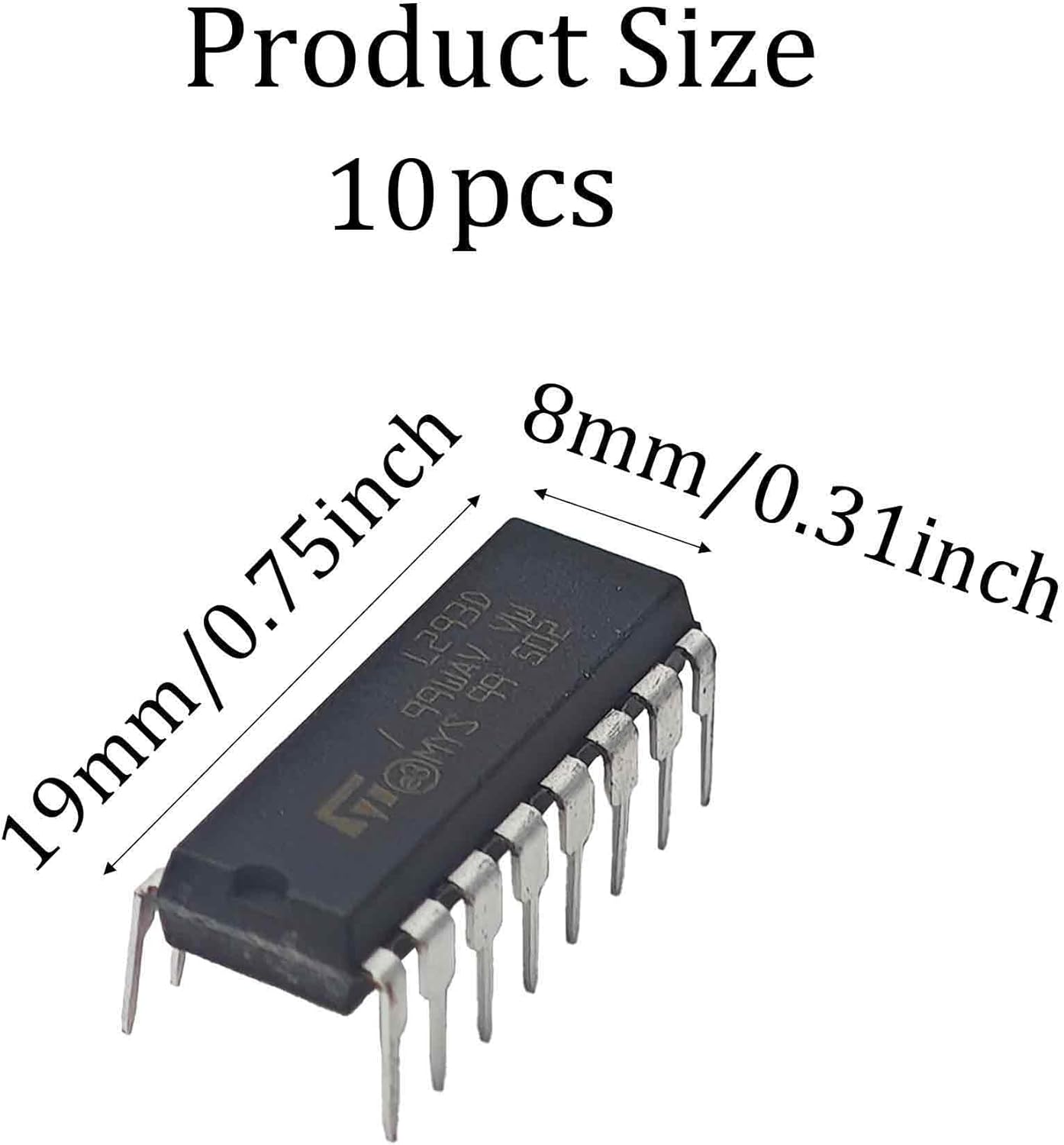 6 Pzas Controlador Motor Paso a Paso L293