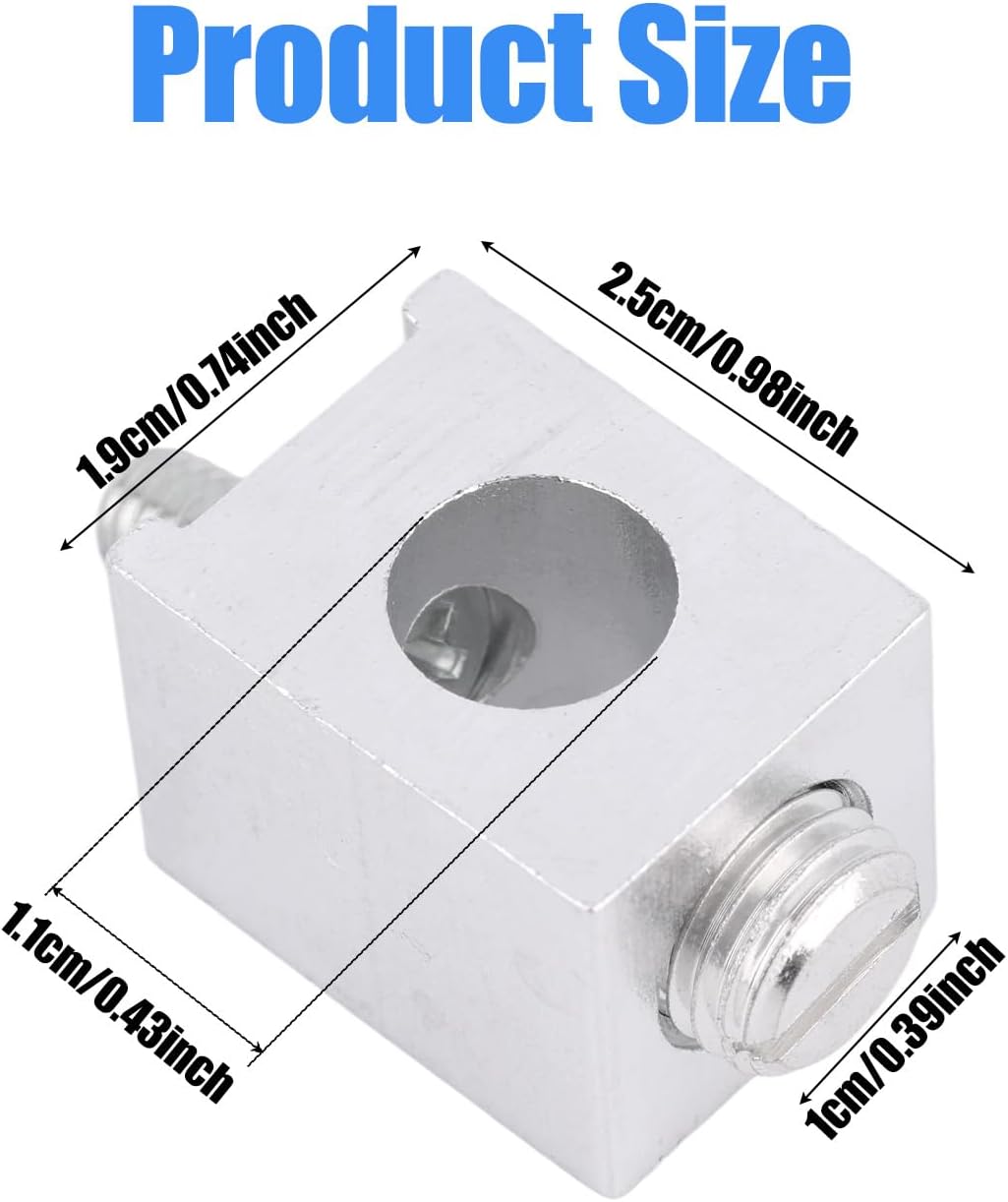 Kit 6 Pzas Terminales Neutros #4-2/0 Aluminio Conexión Tierra