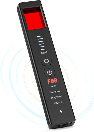 Detector 6en1 cámaras ocultas GPS antirrobo viaje oficina