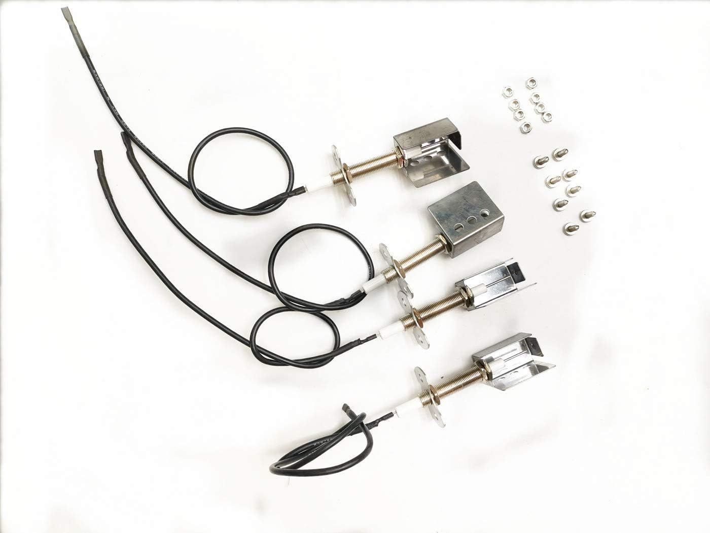 Electrodo cerámica kit encendido gas para panaderos 4 pzas