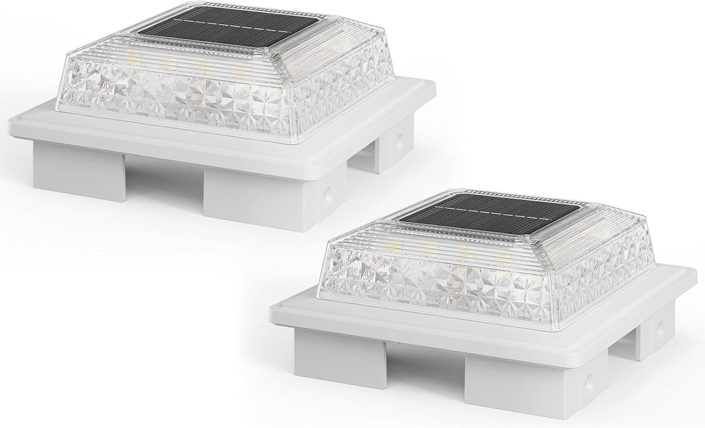 Luz post solar ajustable 4x4 5x5 6x6 con 3 modos y 2 brillos