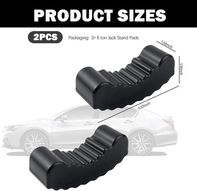 Almohadillas gato auto 6 toneladas antiderrap