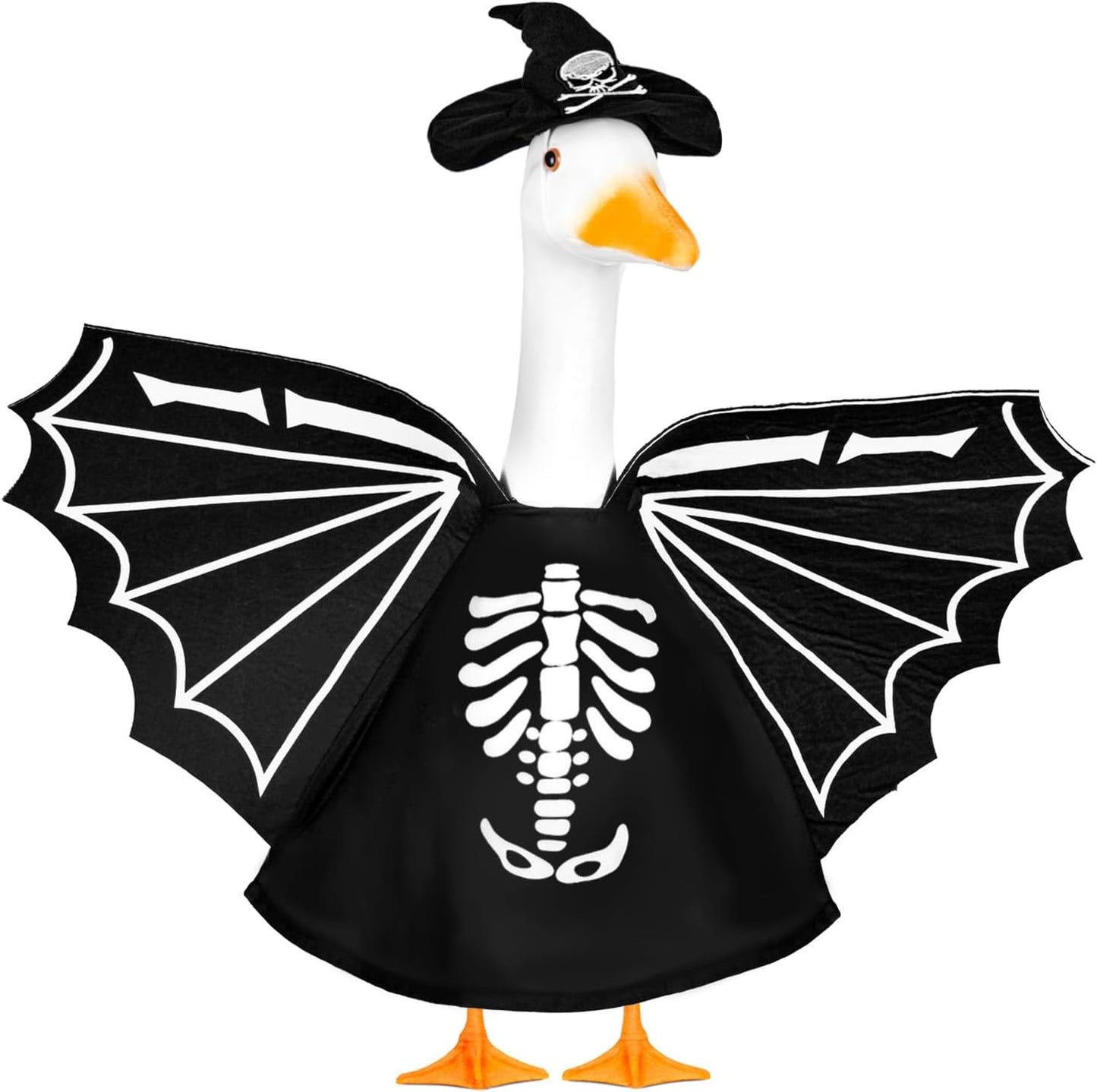 Disfraz ganso esqueleto plástico 23pulg jardín Halloween
