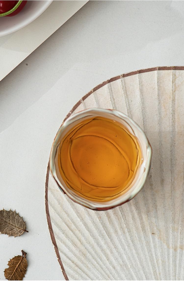Taza té Hagi-yaki edición limitada oro otoño