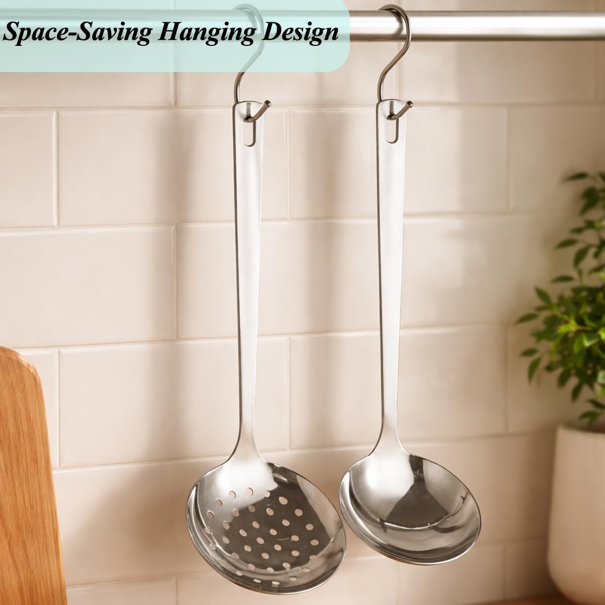 Set 2 Cucharas Berglander Acero Inox para Cocina