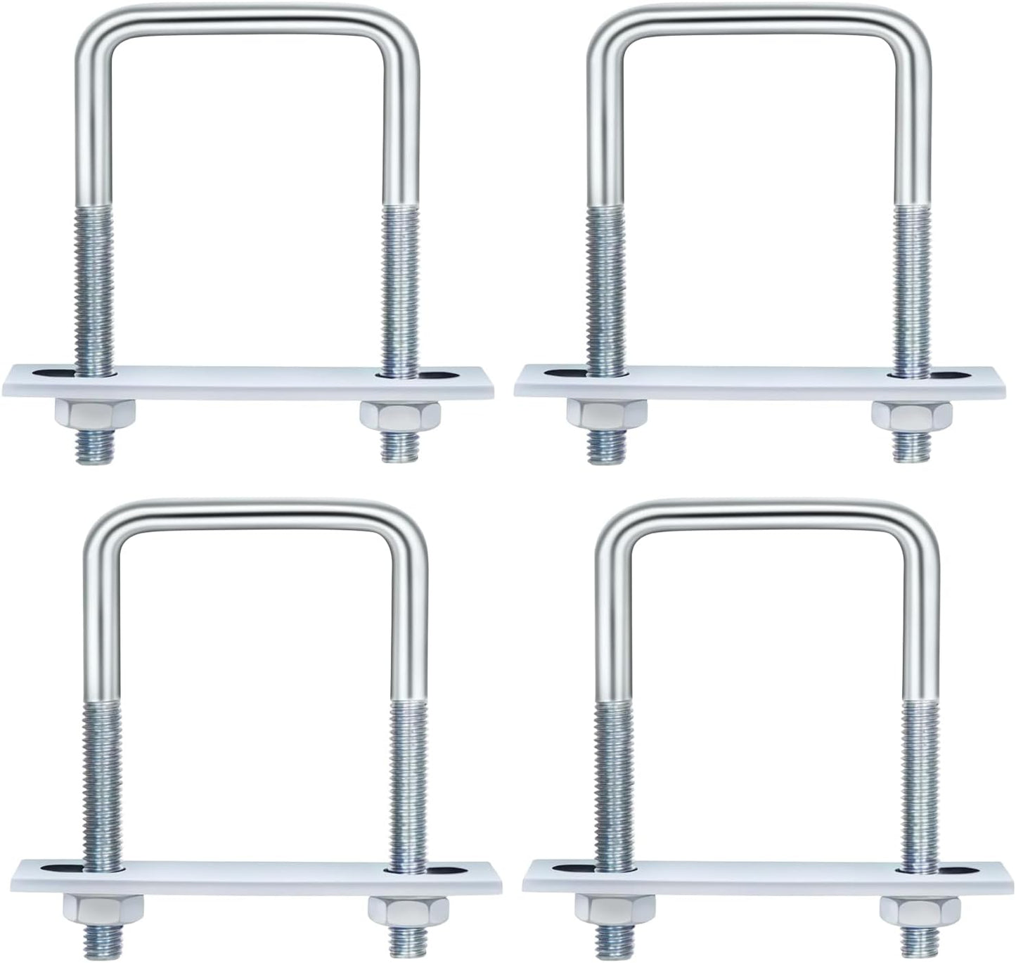 Set 4 pernos en U M8 para madera valla almacén