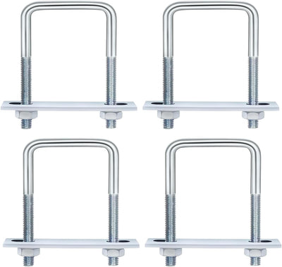Set 4 pernos en U M8 para madera valla almacén