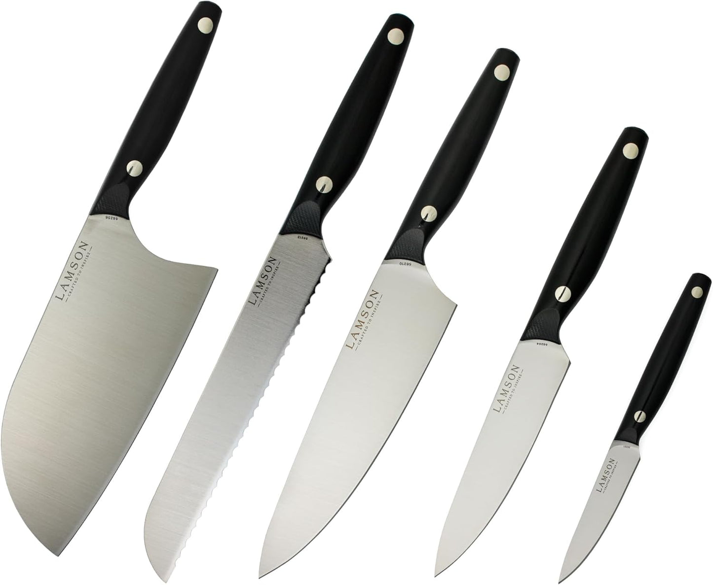 Set 5 Pzas Chef Vintage Lamson Mango Medianoche