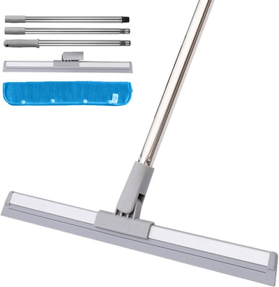 Escoba silicona 47pulg trapeador microfibra secado rapido