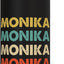 Botella de agua acero inoxidable aislada Monika