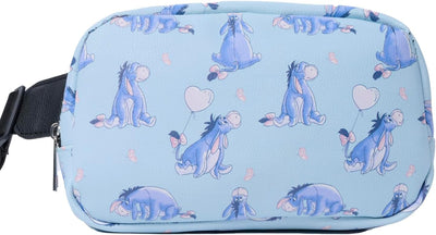 Riñonera cruzada mujer Eeyore AOP azul