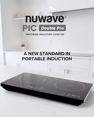 Placa inducción Nuwave PIC Double Pro 8pulg Vidrio Cerámico