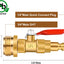 Kit adaptador enchufe 1/4 pulg y rosca GHT 3/4