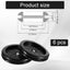 6 Pzas Grommets para Cables Negro 2pulg