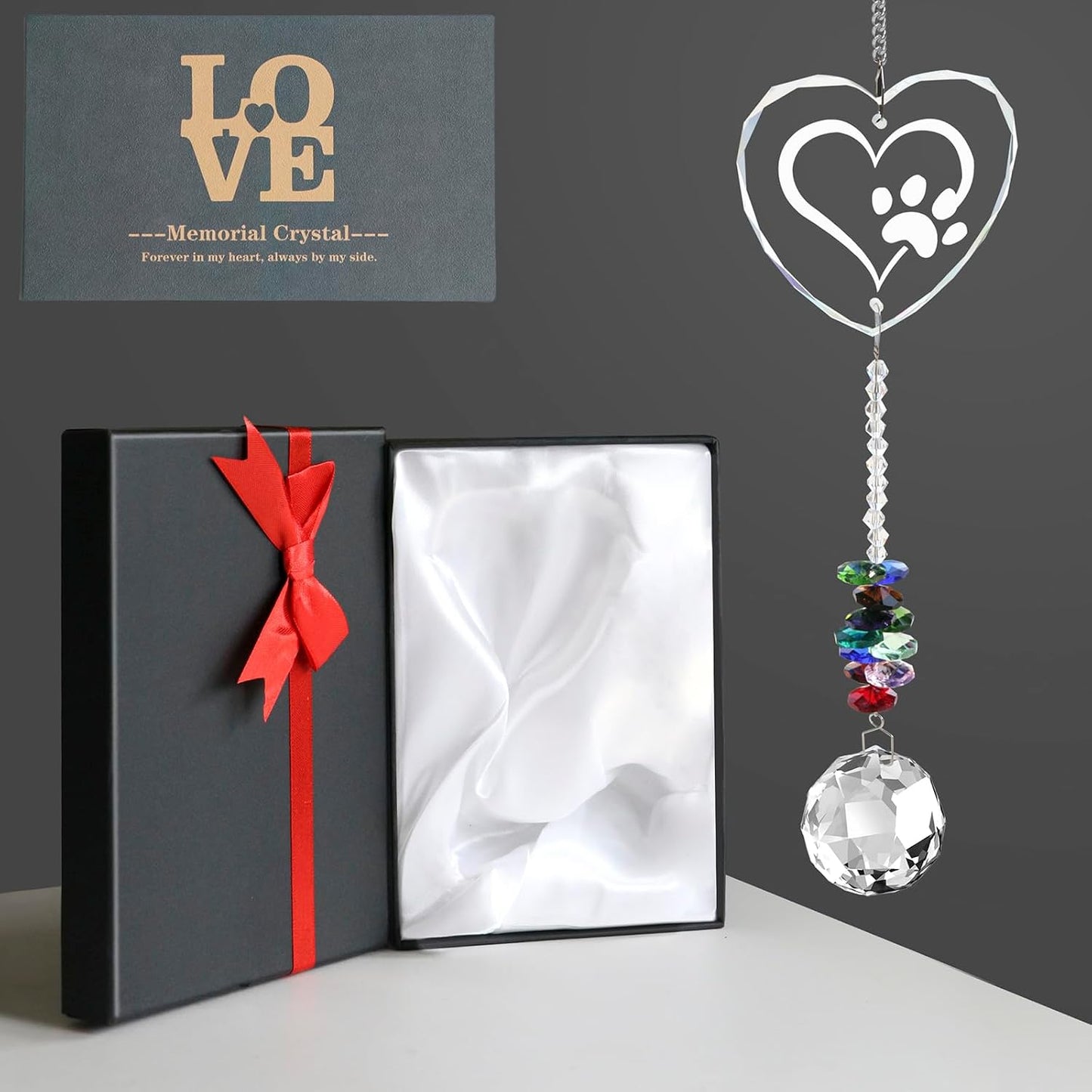 Atrapasoles cristal regalos conmemorativos para mascotas