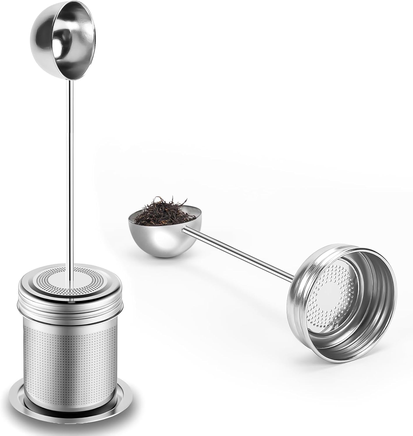 Infusor té acero inox 304 con mango bola versátil