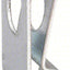 Abrazadera cable acero galvanizado 3/8pulg sin cojin set 50