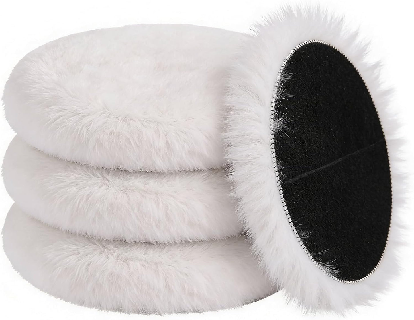 4 Almohadillas Lana Pulido Rueda 7pulg Automóvil