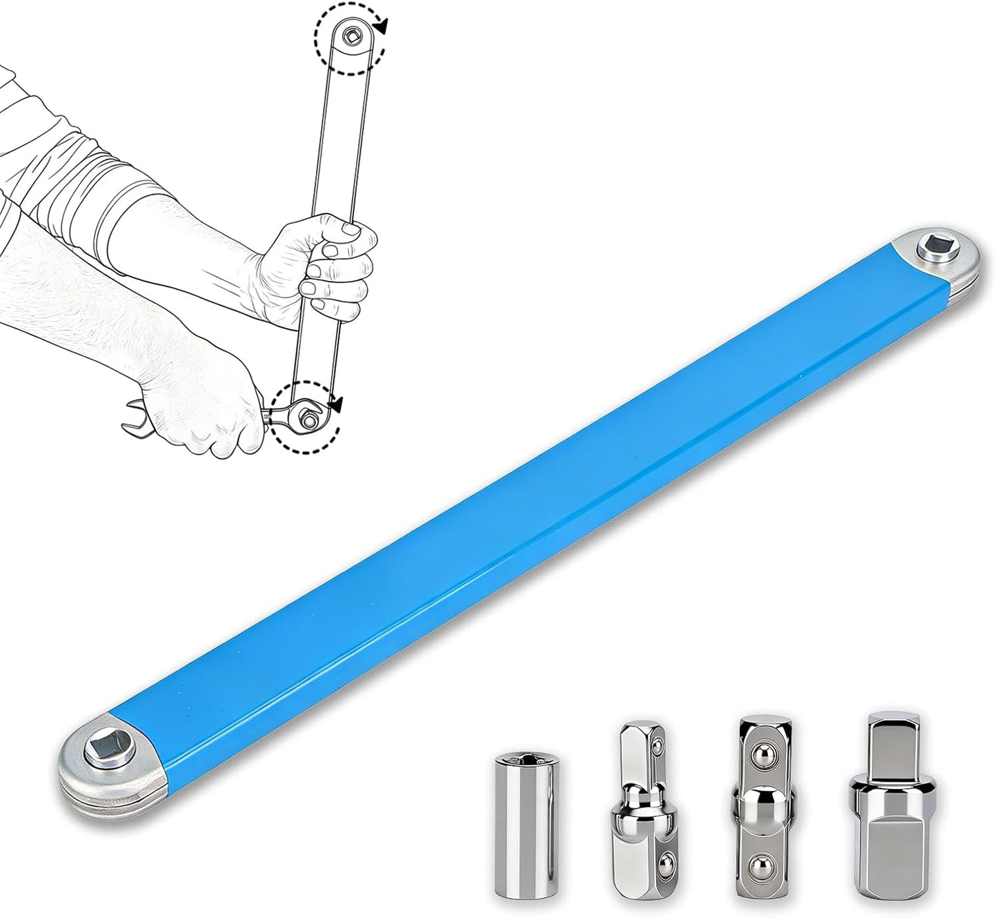 Llave extensión desviada