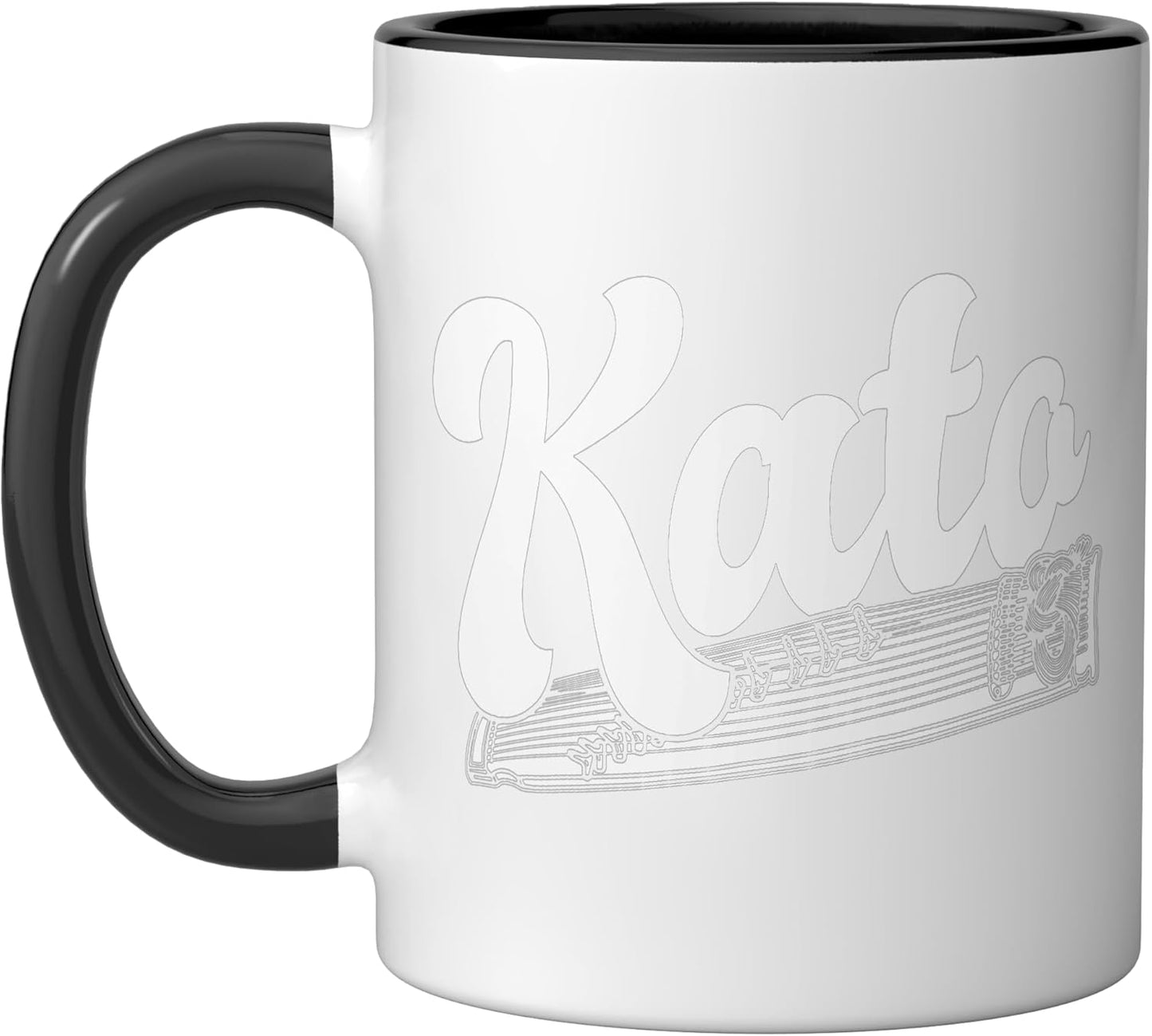 Taza Cerámica para Koto Negro/Blanco