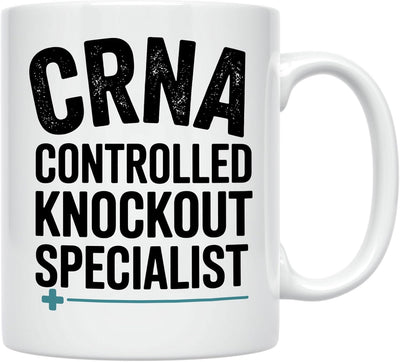 Taza café 11oz regalo enfermera anestesista CRNA