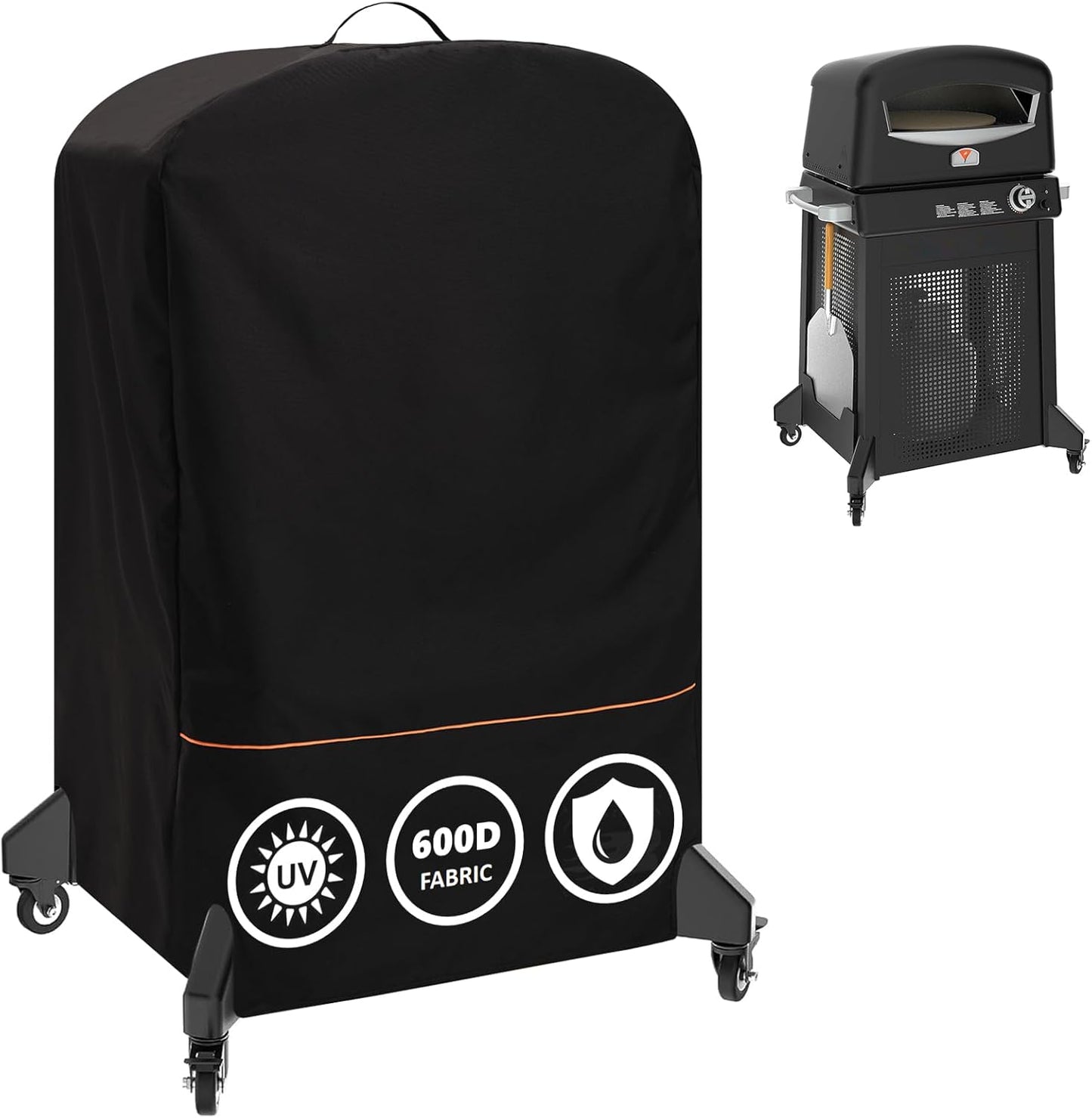 Funda horno pizza Blackstone 6825 16pulg impermeable asa hebillas