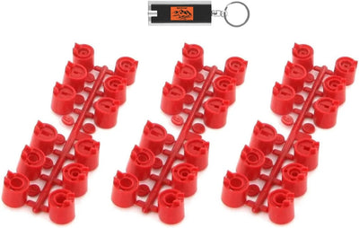3 Boquillas Hunter RED para serie PGP-ADJ con llavero LED
