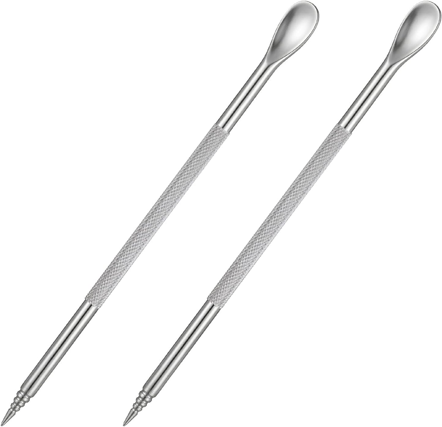 2 Bolígrafos Acero Inox Barista para Café y Capuchino