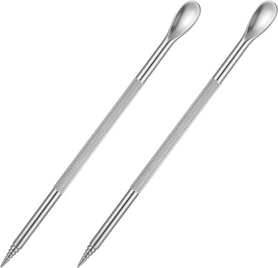 2 Bolígrafos Acero Inox Barista para Café y Capuchino