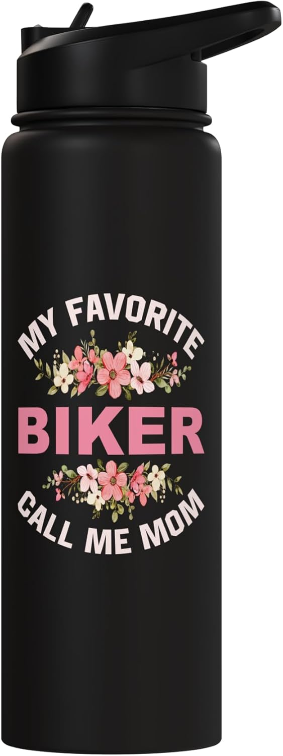 Botella agua térmica acero inox para motociclista