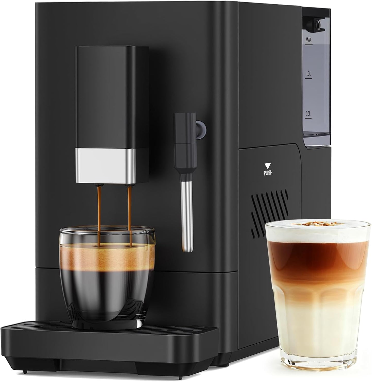 Cafetera Espresso Automática 20 Bar Espumador Leche