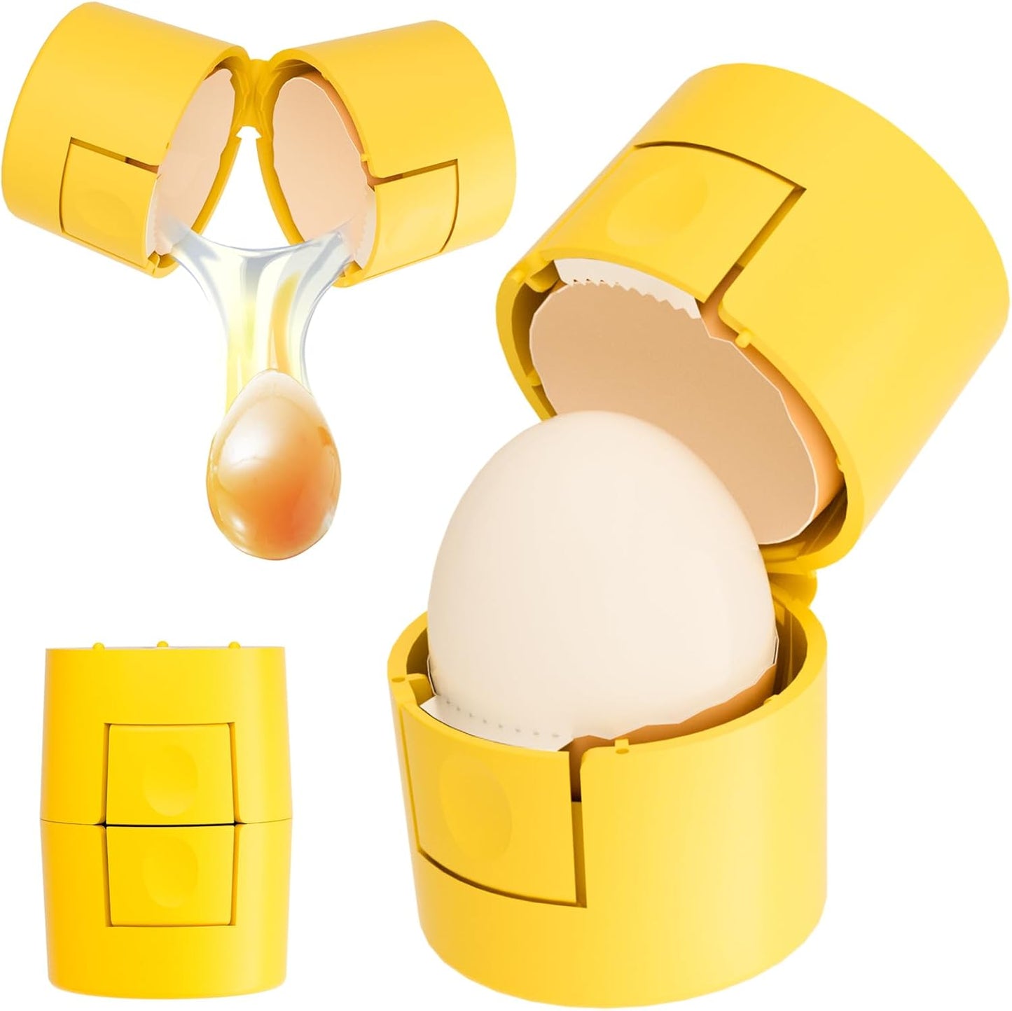 Abridor de cáscara de huevo separador de huevos crudos