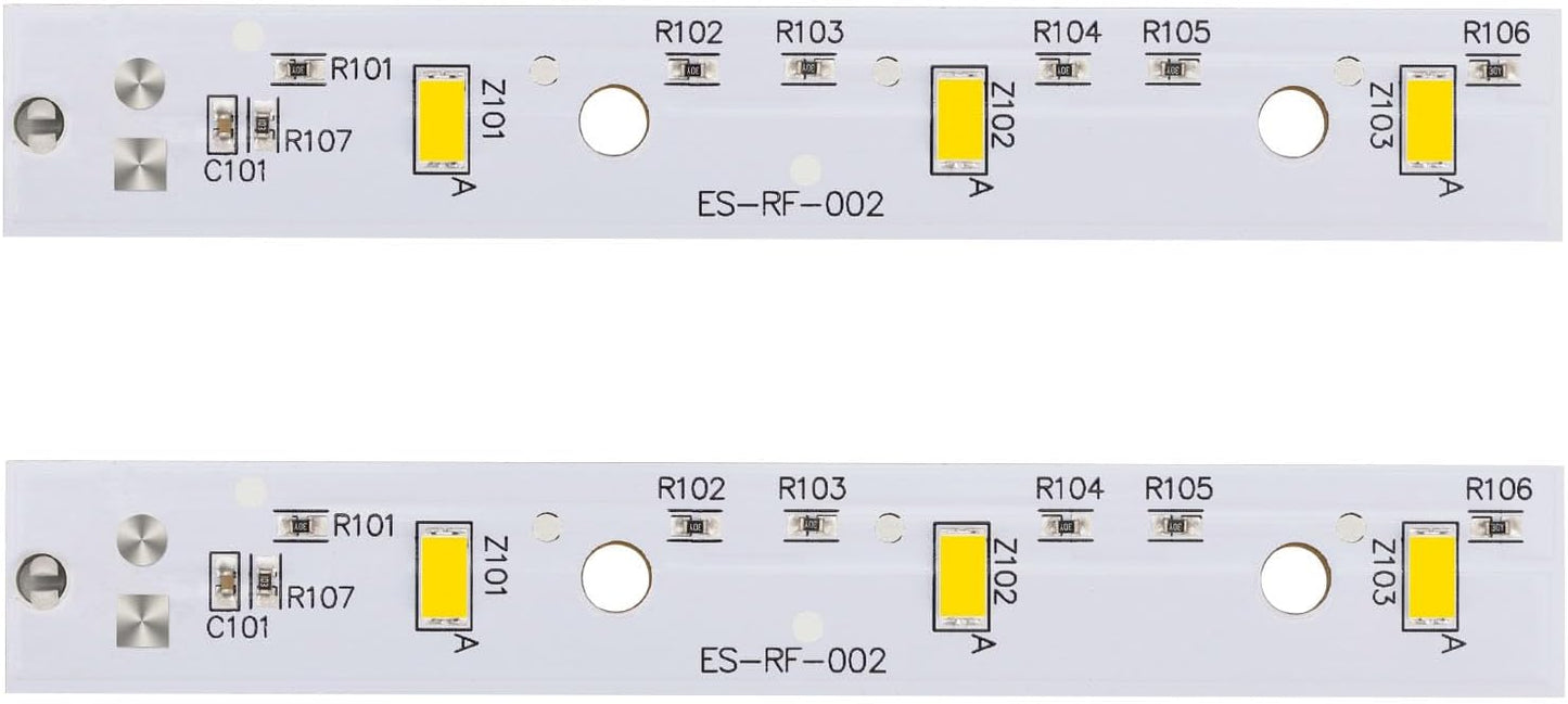 2 Pzas Tablero Luz LED Congelador GE Repuesto