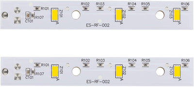2 Pzas Tablero Luz LED Congelador GE Repuesto
