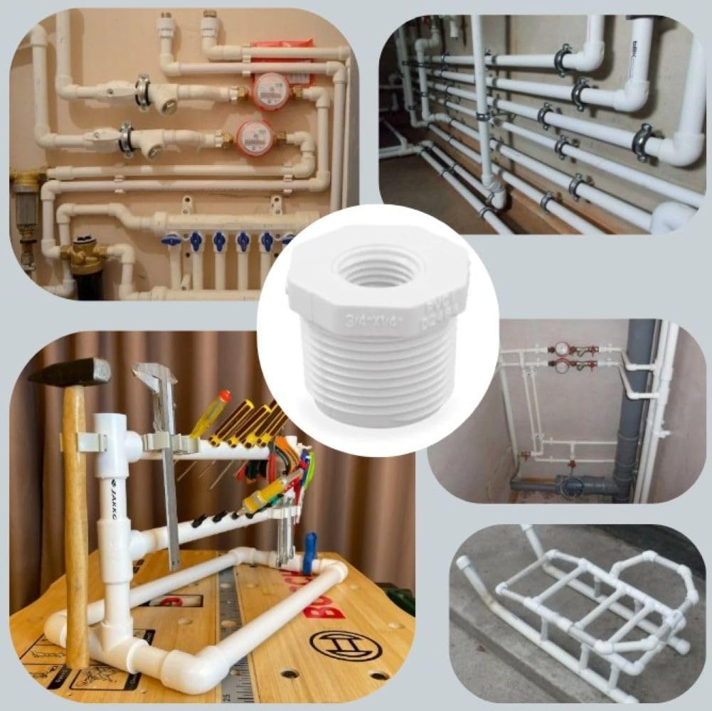 Buje reductor PVC 3/4x1/4 MPTxFPT pack 1