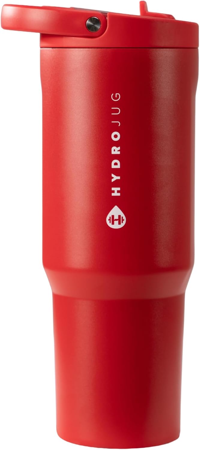 Botella deportiva aluminio 32oz rojo
