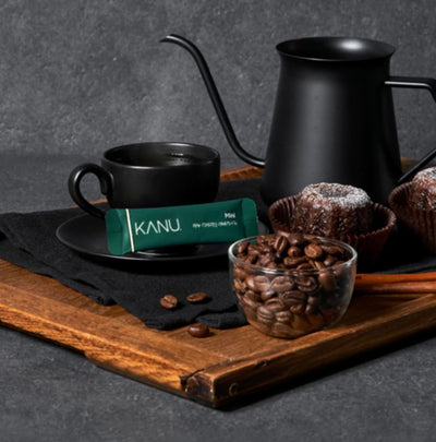 Café instantáneo descafeinado KANU Mini 0.03 oz x 30 barras
