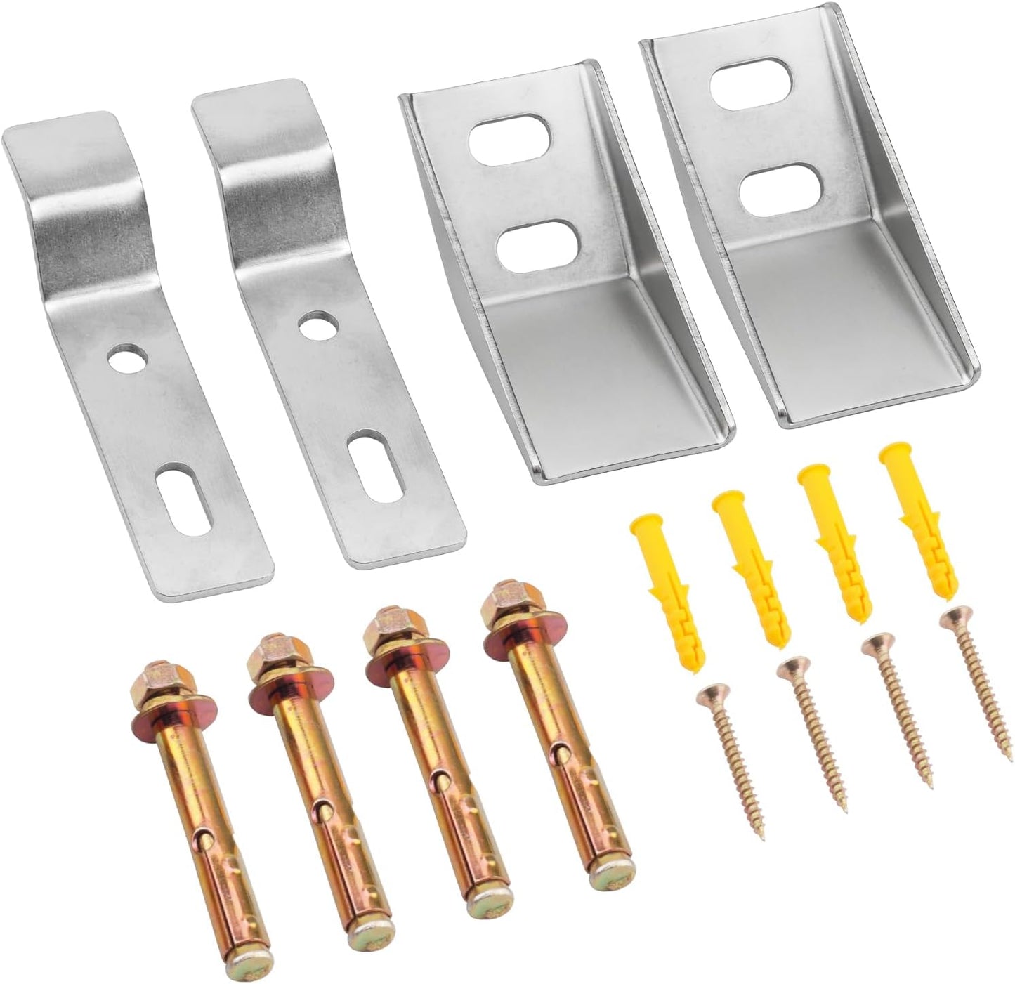 2 Pzas Soportes Montaje Pared Fregaderos Orinal