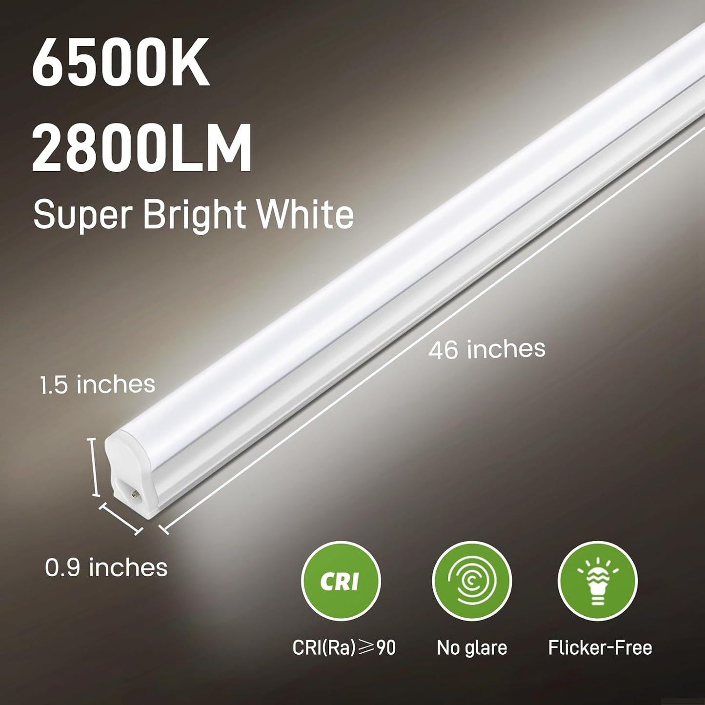 Luces LED tienda 4ft T5 PRO 2800lm 6500K 20W