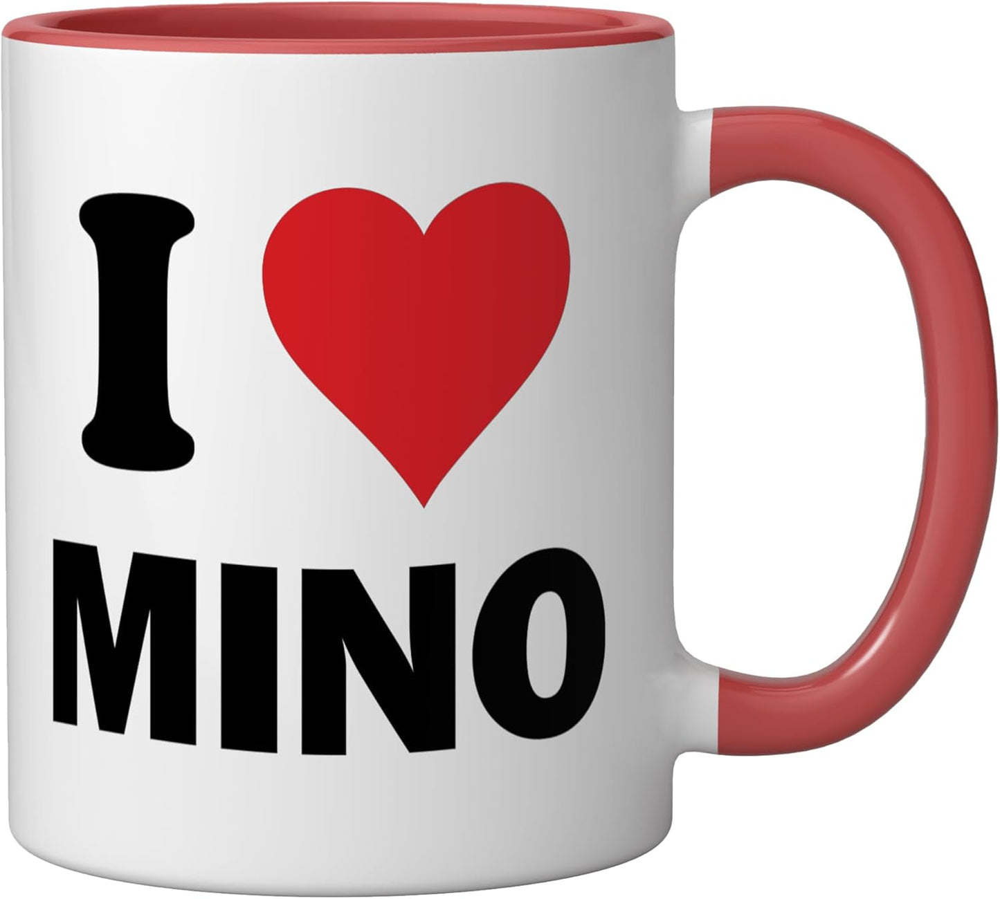 Taza Cerámica Japonesa Regalo Rojo/Blanco