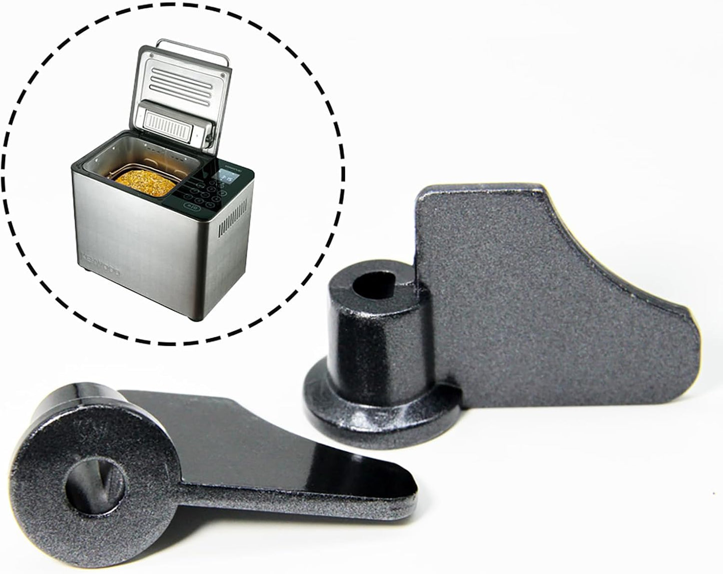 Paletas para máquina de pan compatible con Oster CKSTBRTW20 paquete de 2