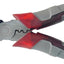 Alicates 6pulg acero cromo vanadio antideslizante gris rojo