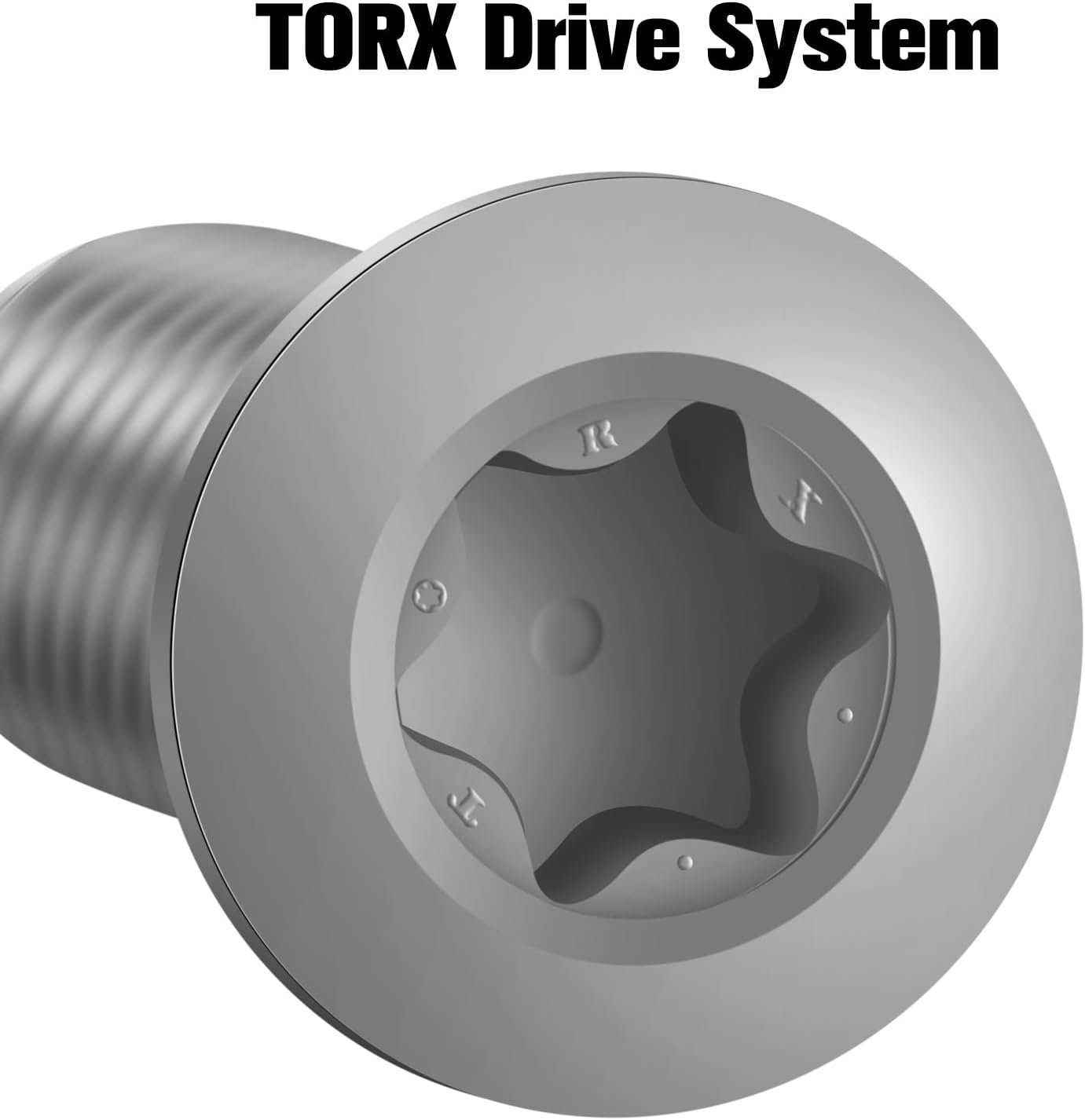 Tornillos Torx T8 M2.0 197x0.197pulg gris 10 Uds