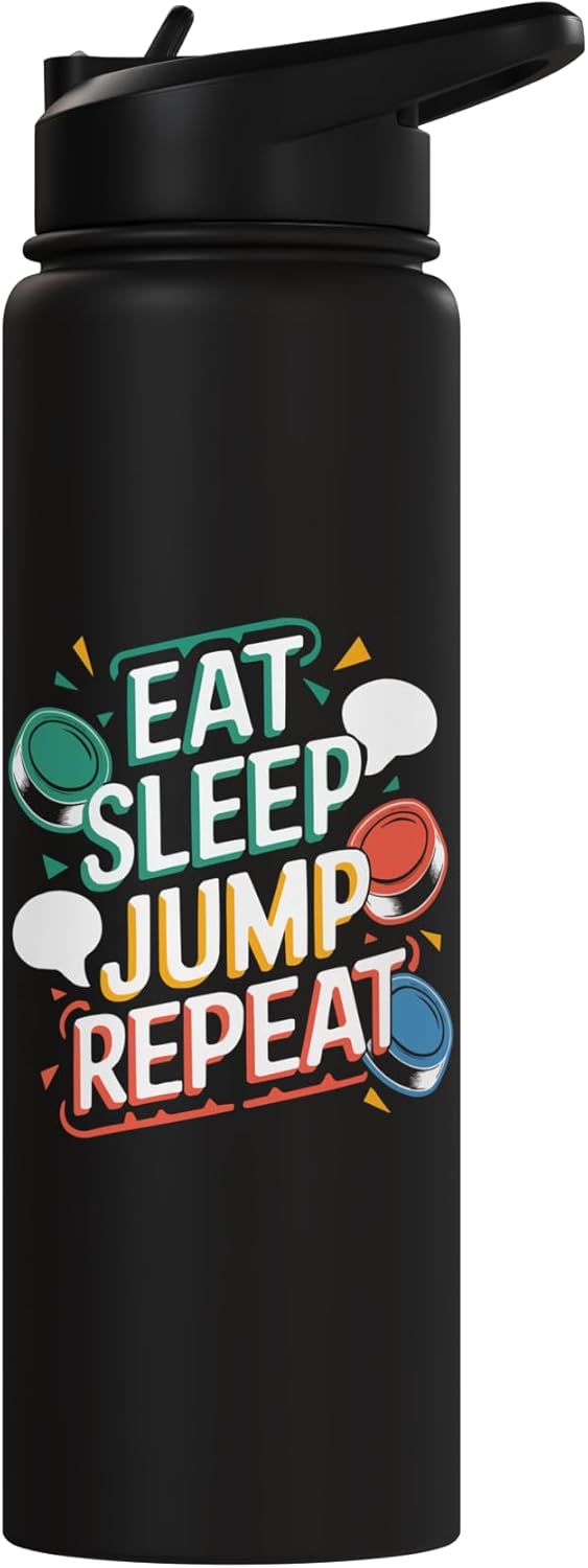 Botella de agua acero inoxidable para juegos de estrategia