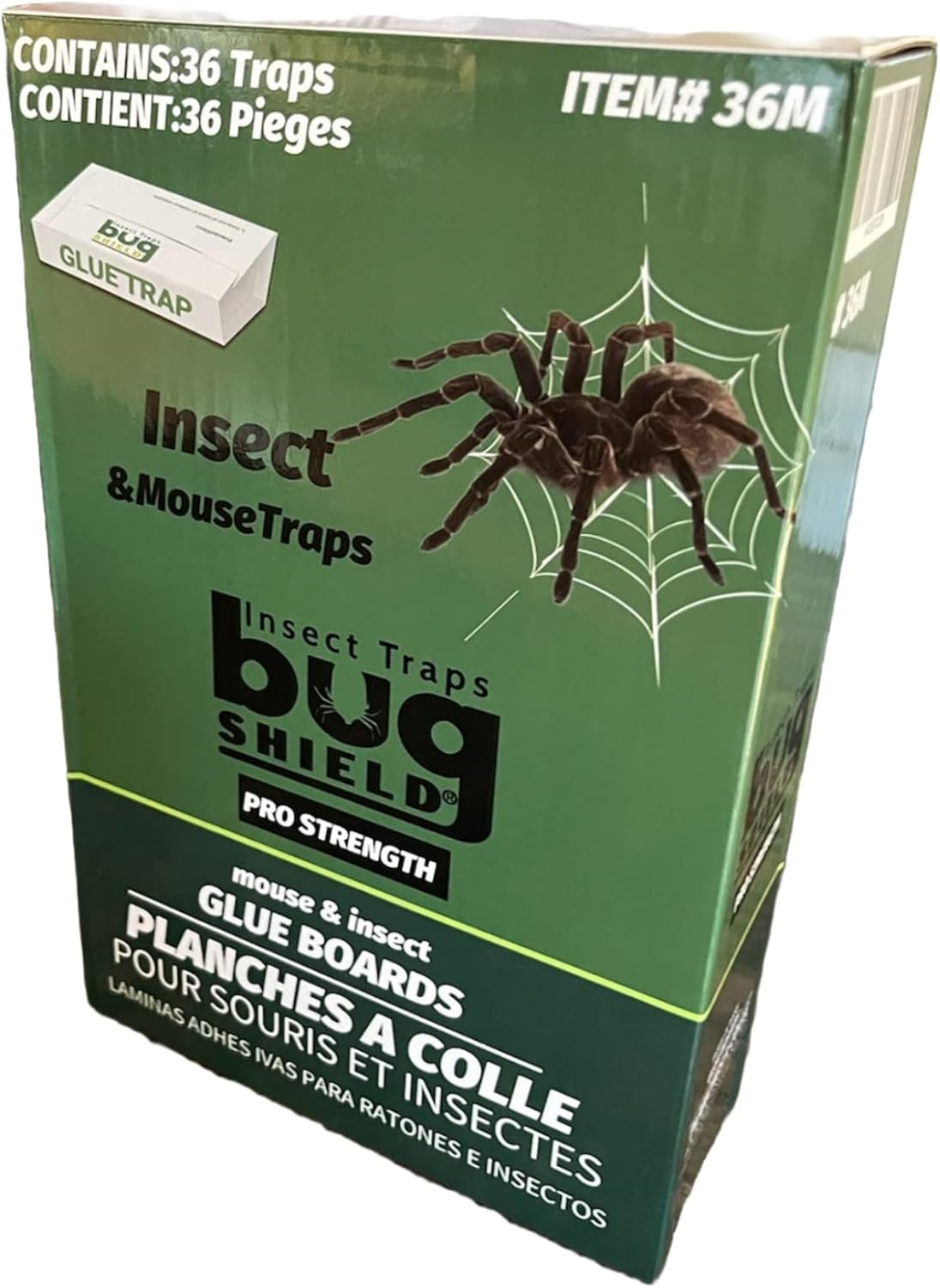 Trampa adhesiva para insectos 36 tableros profesional