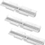 3 Rieles deslizantes puerta plegable PET blanco