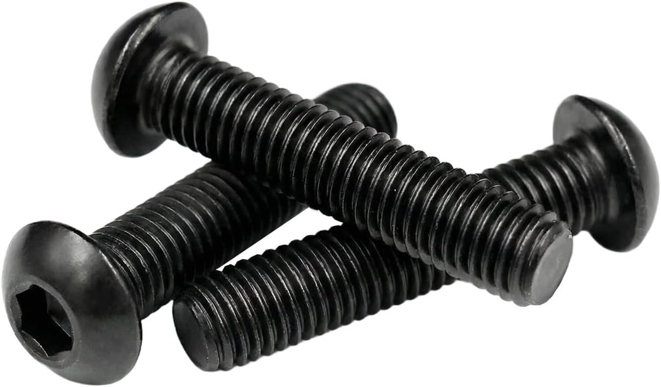 Tornillos hex M3 x 0.394pulg set 50 acero inox 304